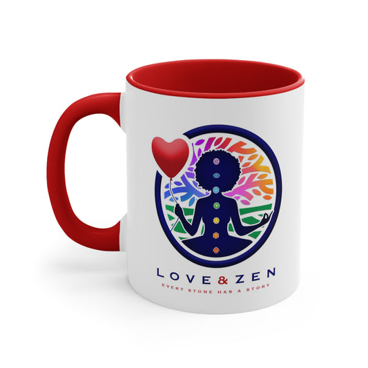 The Love & Zen Coffee Mug, 11oz